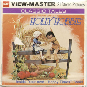 6 ANDREW - Holly Hobbie - View-Master 3 Reel Packet - 1976 - vintage - B344-G5A Packet 3dstereo 