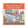 9 ANDREW - Raggedy Ann and Raggedy Andy - View-Master 3 Reel Economy Packet - vintage - B406-G3A Packet 3Dstereo 