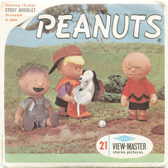 7 ANDREW - Peanuts - View-Master 3 Reel Packet - 1966 - vintage - B536-S6A Packet 3dstereo 