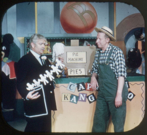 10 ANDREW - Captain Kangaroo - View-Master 3 Reel Economy Packet - vintage - 755-A,B-C-S4 Packet 3dstereo.com 