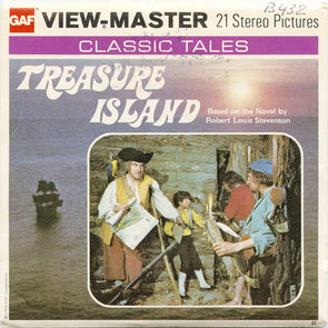 6 ANDREW - Treasure Island - View-Master 3 Reel Packet - 1958 - vintage - BB432-G5B Packet 3dstereo 