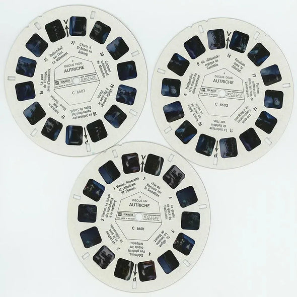 Autriche - View-Master 3 Reel Packet - 1960's view - vintage - (ECO-C660-BG1) Packet 3dstereo 