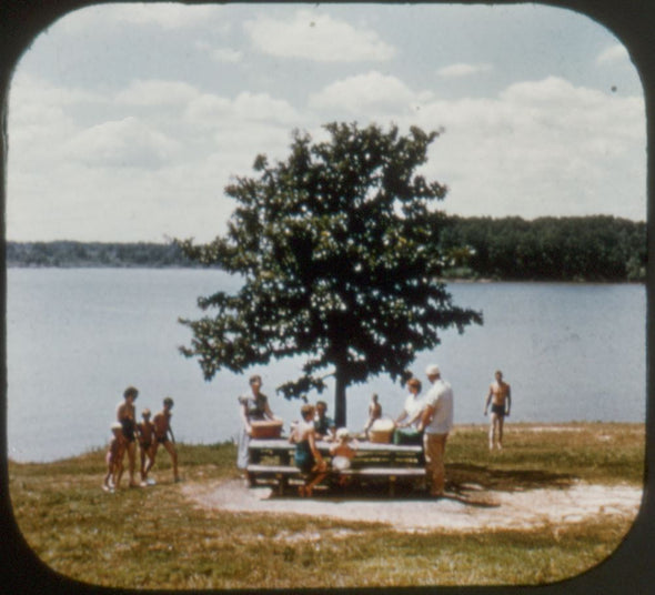 6 ANDREW - Kentucky Lake - View-Master 3 Reel Packet - 1955 - vintage - 341-A,B,C-S3 Packet 3dstereo 