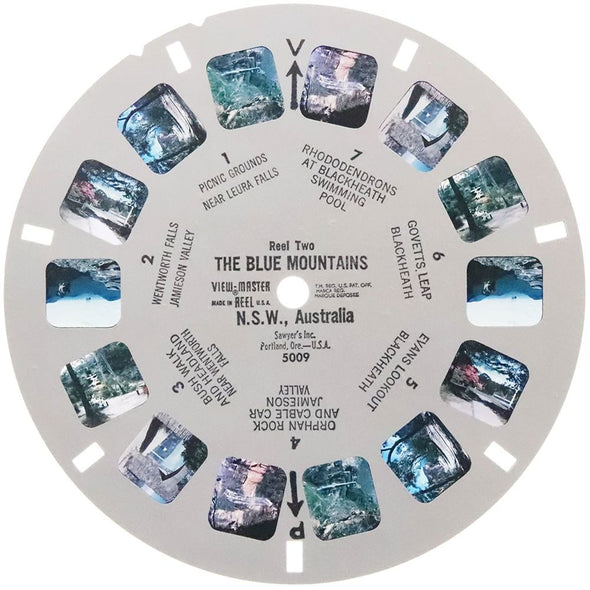 8 ANDREW - Blue Mountains, N.S.W. Australia - View-Master Single Reel - vintage - 5009 Reels 3dstereo 