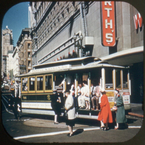 10 ANDREW - San Francisco - View-Master 3 Reel Economy Packet - vintage - 198-A,B,C-S3 Packet 3dstereo 