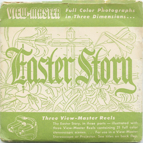 9 ANDREW - Easter Story - View-Master 3 Reel Economy Packet - vintage - EA-1,2,3-S1 Packet 3Dstereo 