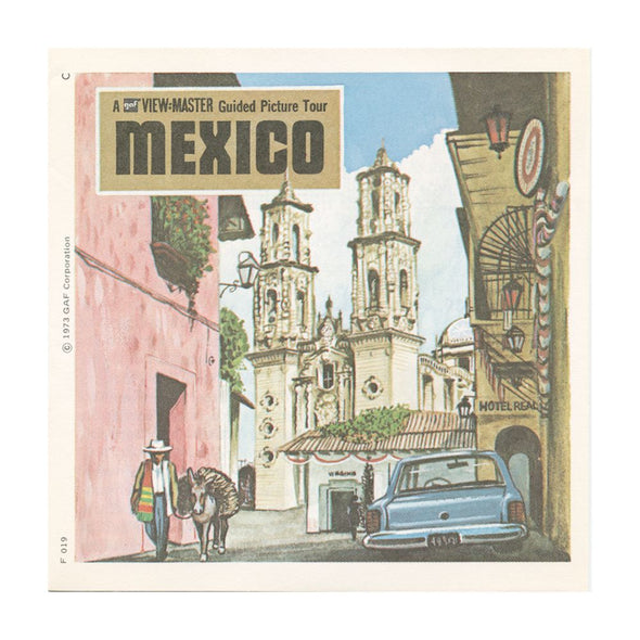 9 ANDREW - Mexico - View-Master 3 Reel Economy Packet - vintage - F019-G3C Packet 3Dstereo 