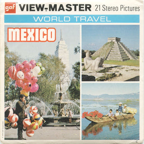 9 ANDREW - Mexico - View-Master 3 Reel Economy Packet - vintage - F019-G3C Packet 3Dstereo 