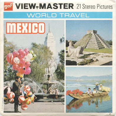 9 ANDREW - Mexico - View-Master 3 Reel Economy Packet - vintage - F019-G3C Packet 3Dstereo 