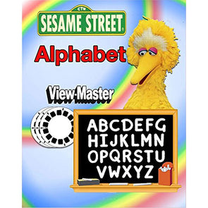 Sesame Street - Alphabet - View-Master 3 Reel Set - new WKT 3Dstereo 
