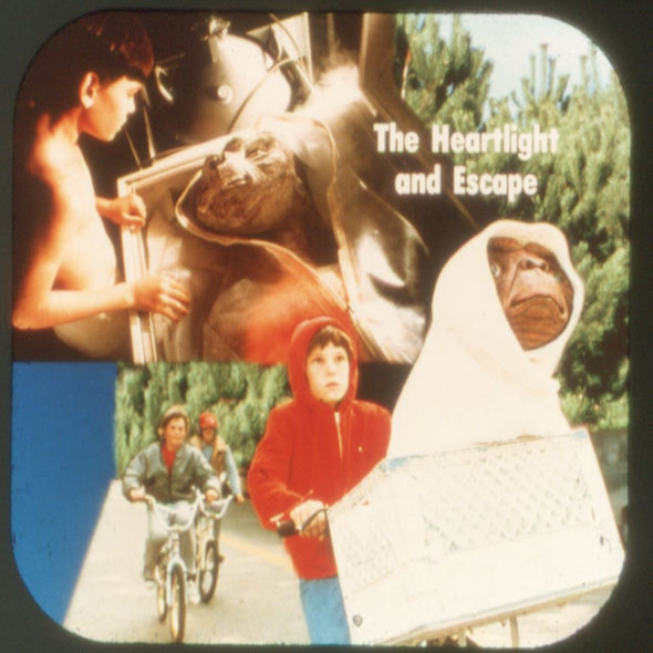 More Scenes E. T. The Extra Terrestrial - Movies - View Master 3 Reel Set - NEW WKT 3dstereo 
