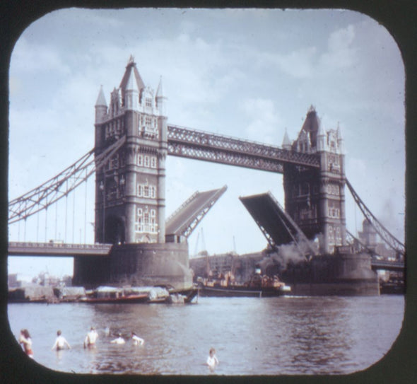 Classic England - View-Master 3 Reel Set - 1960's - vintage FKT 3dstereo 