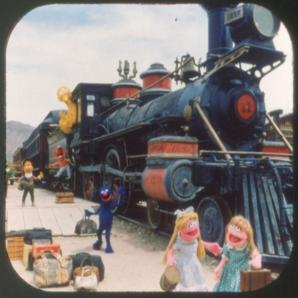 Sesame Street - Goes Western - ViewMaster - 3 Reel Set - NEW WKT 3Dstereo 