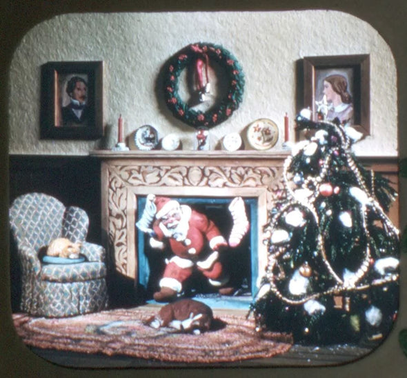 The Night Before Christmas - View-Master Reel - Clement C. Moore -vintage - FT-30 Reels 3dstereo 