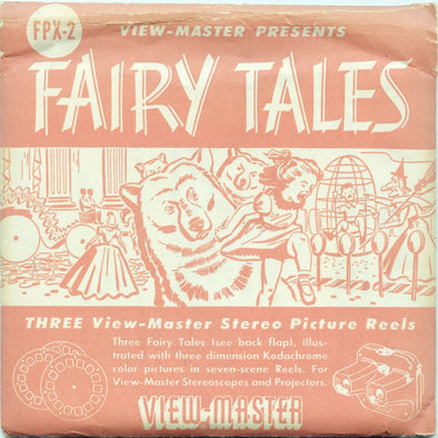 11 ANDREW - Fairy Tales - View-Master 3 Reel Economy Packet - vintage - FPX-2-S2 Packet 3Dstereo 