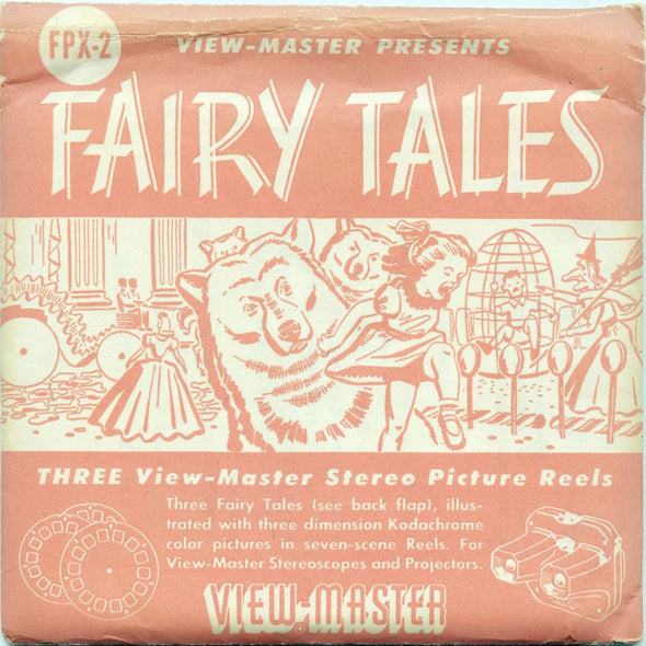 11 ANDREW - Fairy Tales - View-Master 3 Reel Economy Packet - vintage - FPX-2-S2 Packet 3Dstereo 
