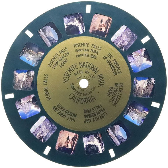 8 ANDREW - Yosemite National Park - View-Master Gold Center Reel - vintage - GC-132 Reels 3dstereo 