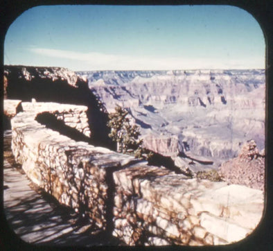 5 ANDREW - Grand Canyon - El Tovar to Yavapai Point - View-Master Gold Center Reel - vintage - #27 Reels 3dstereo 