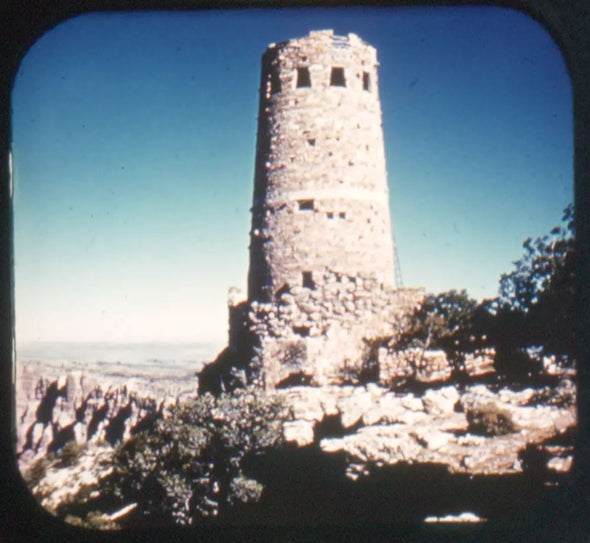 5 ANDREW - Grand Canyon - East Rim Drive - View-Master Gold Center Reel - vintage - #29 Reels 3dstereo 