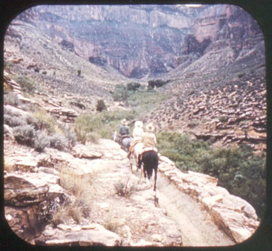 Grand Canyon - Bright Angel Trail - View-Master Gold Center Reel - vintage - #30 Reels 3dstereo 