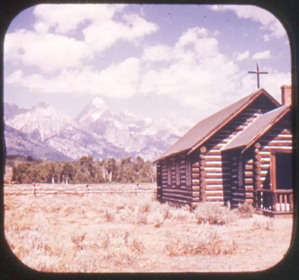 5 ANDREW - Grand Teton National Park - Wyoming - View-Master Gold Center Reel - vintage - #42 Reels 3dstereo 