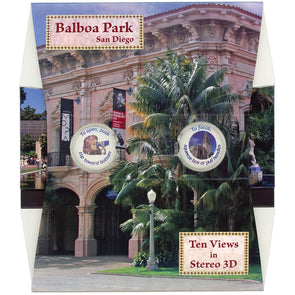 Balboa Park - San Diego, California - OH WOW Greeting Card - Mailable Viewer with 10 view cards - NEW 3dstereo 