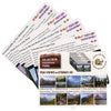 Glacier National Park - OH WOW Greeting Card - Mailable Viewer with 10 view cards - NEW 3dstereo 