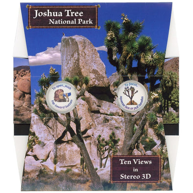 Joshua Tree National Park - OH WOW Greeting Card - Mailable Viewer with 10 view cards - NEW 3dstereo 