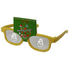 Plastic Christmas Glasses Holiday Eyes - 4 Pairs CHILDREN Size - See Snowflakes, Christmas Trees, Snowman, Christmas Star 3D Glasses 3dstereo 