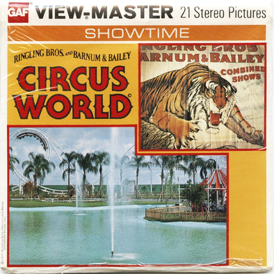 5 ANDREW - Circus World - View-Master 3 Reel Packet - 1977 - vintage - H53-G5 Packet 3dstereo 