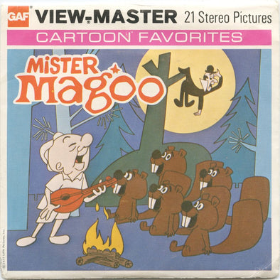 11 ANDREW - Mister Magoo - View-Master 3 Reel Economy Packet - vintage - H56-G5 Packet 3Dstereo 