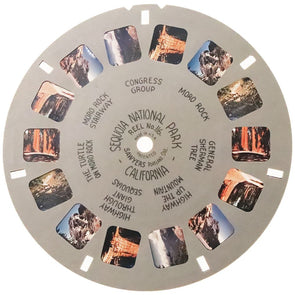 Sequoia National Park - California - View-Master Hand-Lettered Reel - vintage - (HL-116c) Reels 3dstereo 