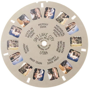 Salt Lake City - Utah - View-Master Hand-Lettered Reel - vintage - (HL-121c) Reels 3dstereo 