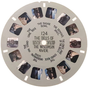 Dells of the Wisconsin River - View-Master Hand-Lettered Reel - vintage - (HL-124n) Reels 3dstereo 