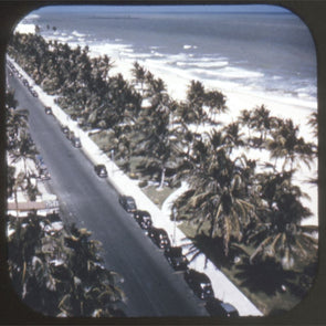 7 ANDREW - Miami Beach - Florida - View-Master Blue-Ring Reel - vintage (BR-168c) Reels 3dstereo 