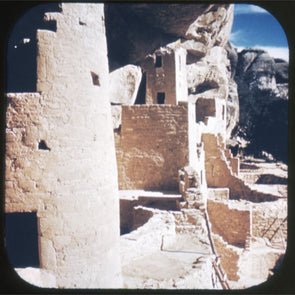 7 ANDREW - Mesa Verde - National Park Colorado - View-Master Blue Ring Reel - vintage (BR-227n) Reels 3dstereo 