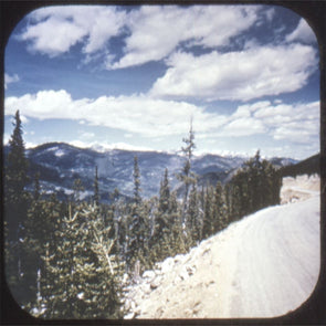 7 ANDREW - Berthoud Highway 40 Rocky Mts. Colorado - View-Master Hand-Lettered Reel - vintage (HL-237n) Reels 3dstereo 