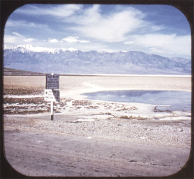 7 ANDREW - Death Valley National Monument California - View-Master Blue Ring Reel - vintage (BR-286n) Reels 3dstereo 