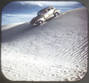 7 ANDREW - White Sands National Monument New Mexico - View-Master Hand Lettered Reel - vintage (HL-287n) Reels 3dstereo 