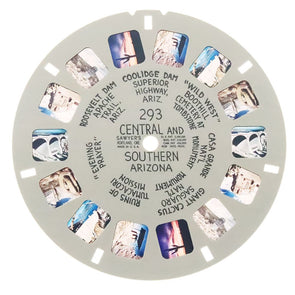 7 ANDREW - Central and Southern Arizona - View-Master Hand Lettered Reel - vintage (HL-293n) Reels 3dstereo 