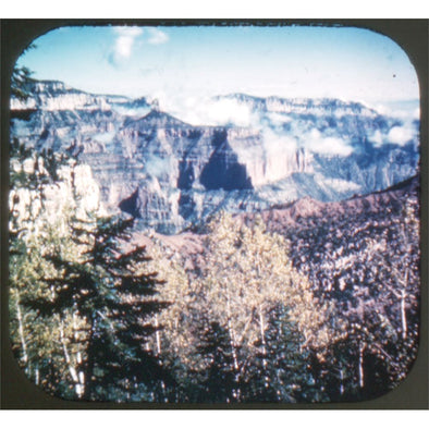 Grand Canyon, Arizona - View-Master Hand-Lettered Reel - vintage - (HL-36n) White Hand Lettered Reel 3dstereo 