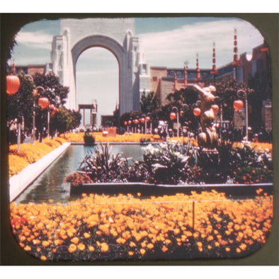 Golden Gate Int'l Exposition - View-Master Hand Letter Reel - 1940 - vintage - (58n) Reels 3dstereo 