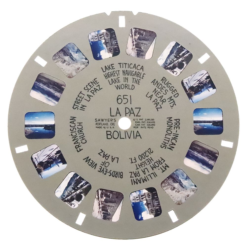 ヴィンテージ トーキングビューマスター・リール United Nations Vintage 1960s Sawyer's UNITED NATIONS New York VIEW-MASTER 3