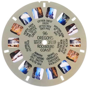 -DALIA- Oregon's Rockbound Coast - View-Master Hand Letter Reel - vintage - (HL-96n) Reels 3dstereo 