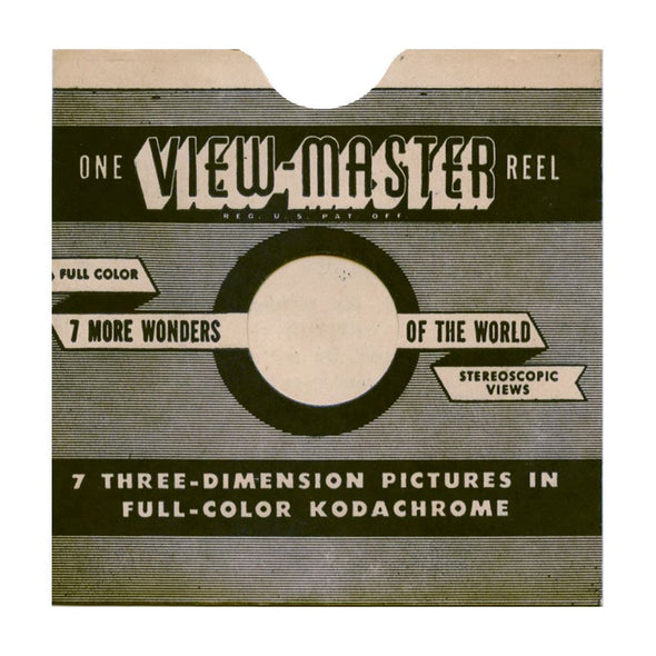 Death Valley National Monument California II - View-Master Hand Lettered Reel - vintage (BR-285n) Reels 3dstereo 