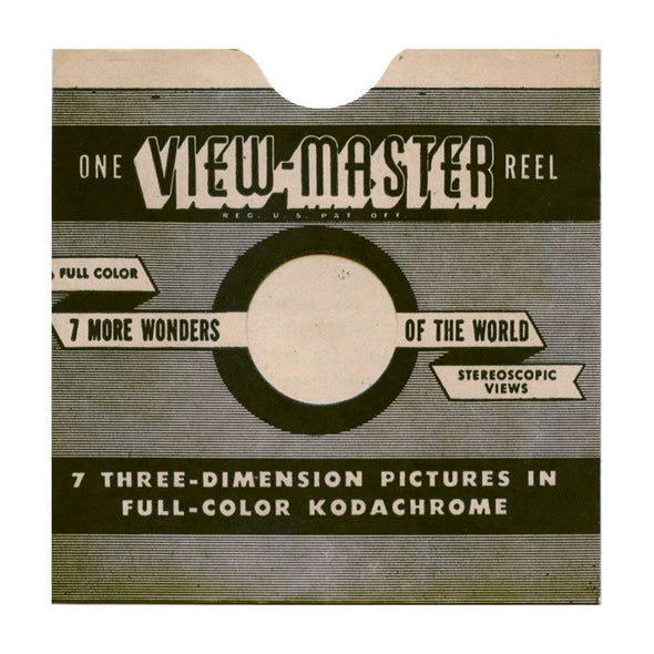 Redwood Highway California - View-Master Hand Letter Reel - vintage - (HL-111n) Reels 3dstereo 