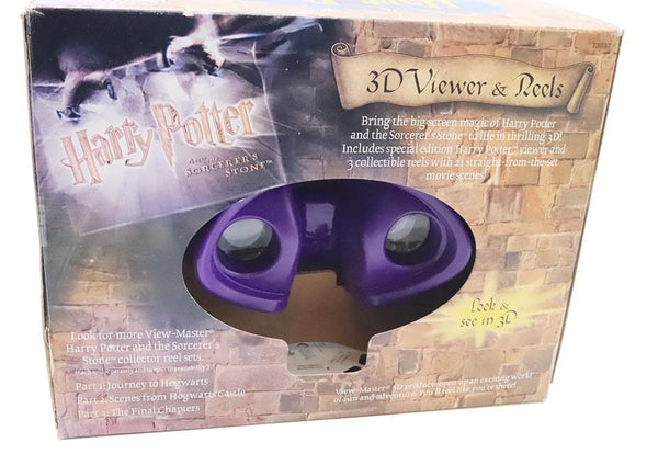 Harry Potter View-Master Gift Set Viewer & Reel Set - NEW 3Dstereo.com 