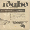 9 ANDREW - Idaho - View-Master 3 Reel Economy Packet - vintage - IDAHO-1,2,3-S2 Packet 3Dstereo 