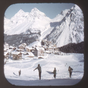 5 ANDREW - Winter in Arosa, Switzerland - View-Master Single Reel - 1954 - vintage - 2030 Reels 3dstereo 