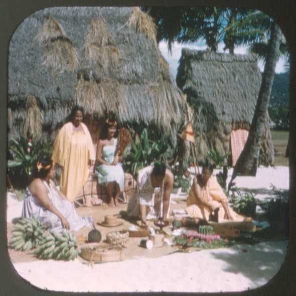 Honolulu - View-Master 3 Reel Packet - vintage PKT 3Dstereo 